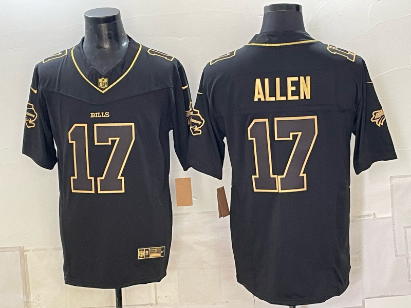 Men 2026 Buffalo Bills #17 Allen black Nike Limited NFL Jersey 091208